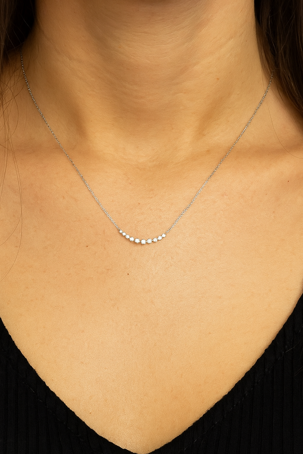 Imani Cz Necklace from KADOU Boutique