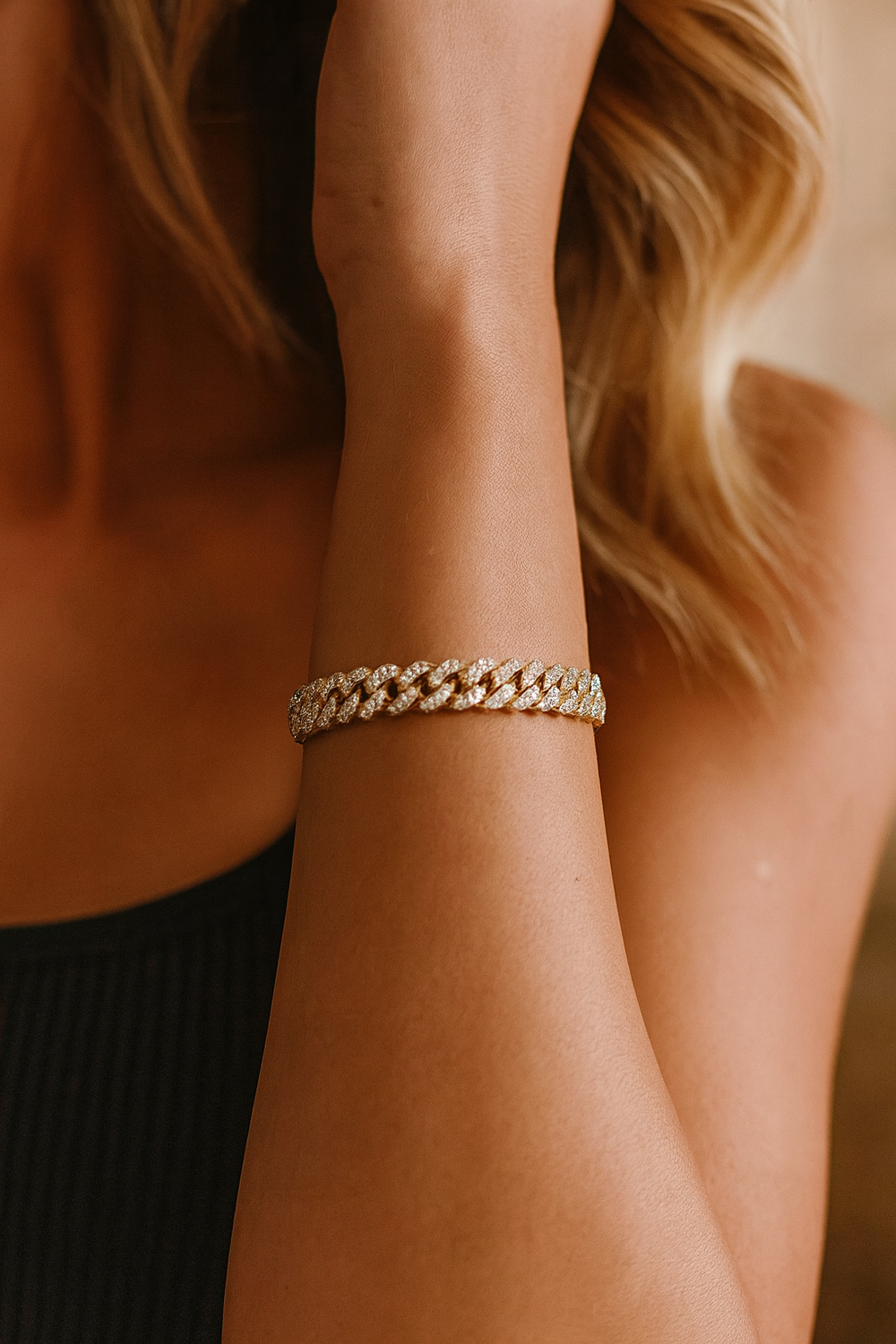 Nikki Pave Bracelet from KADOU Boutique