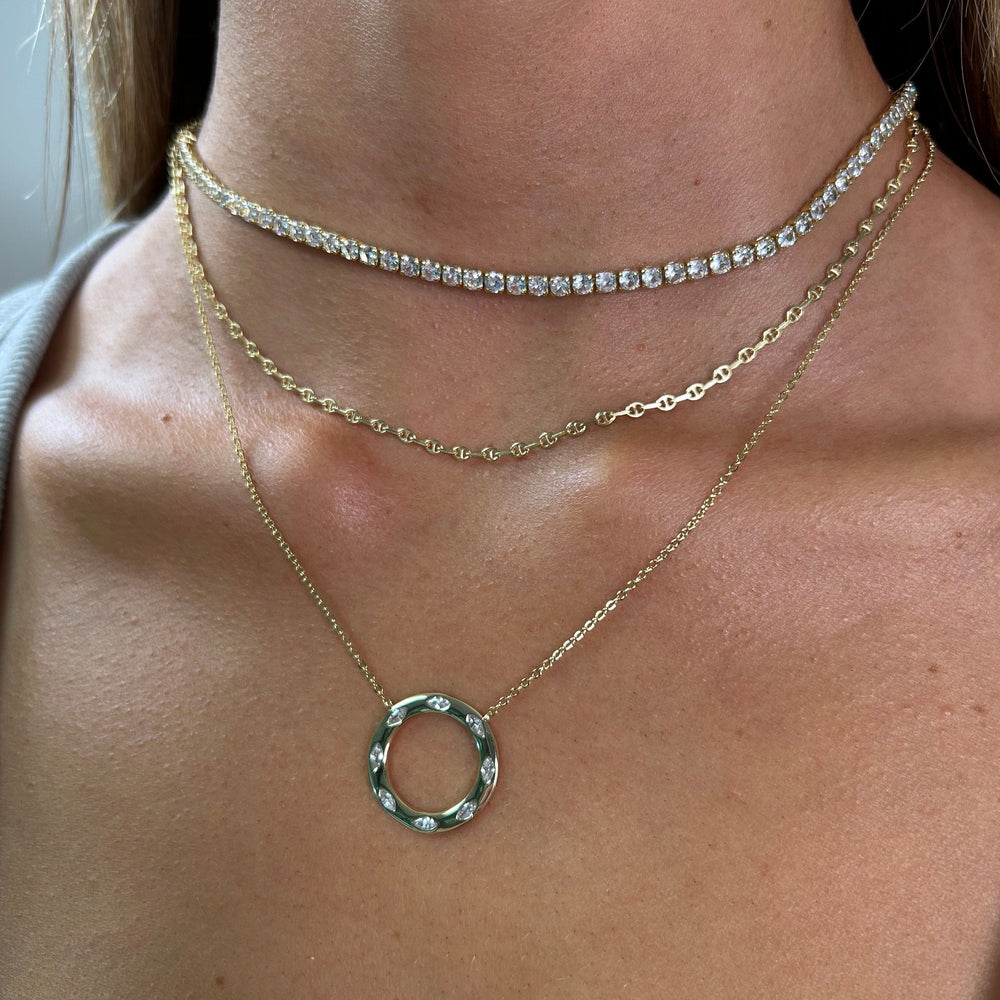 Oasis Eternity Necklace from KADOU Boutique