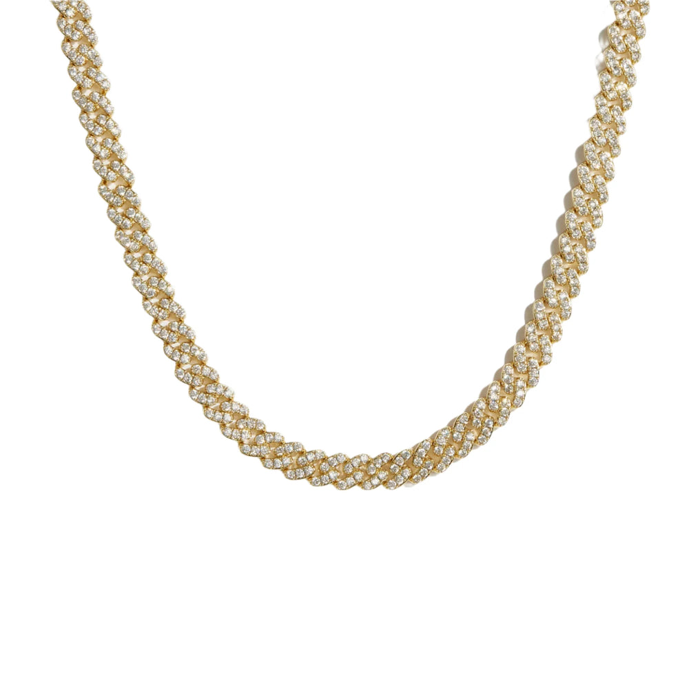 Nikki Pave Necklace from KADOU Boutique