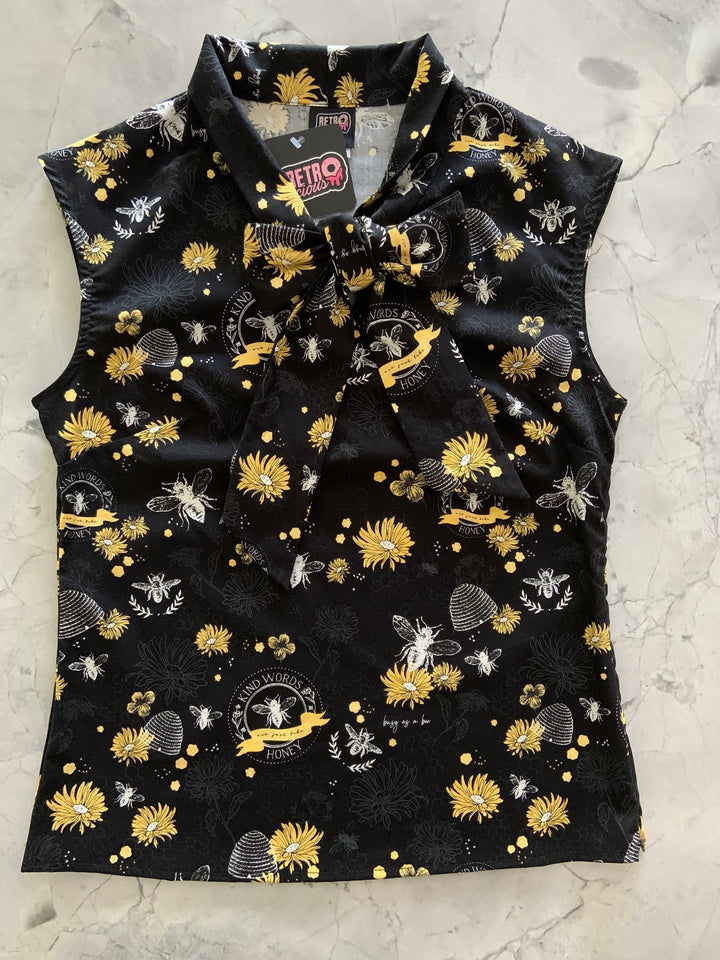 Bee Kind Bow Top from KADOU Boutique