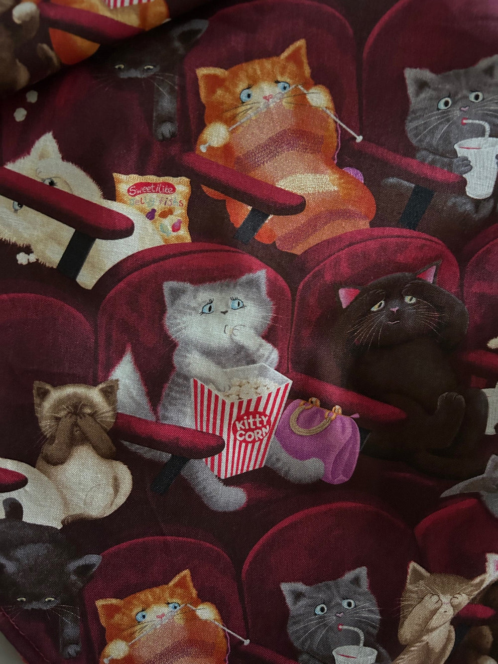 Movie Theater Cats Greta Dress from KADOU Boutique