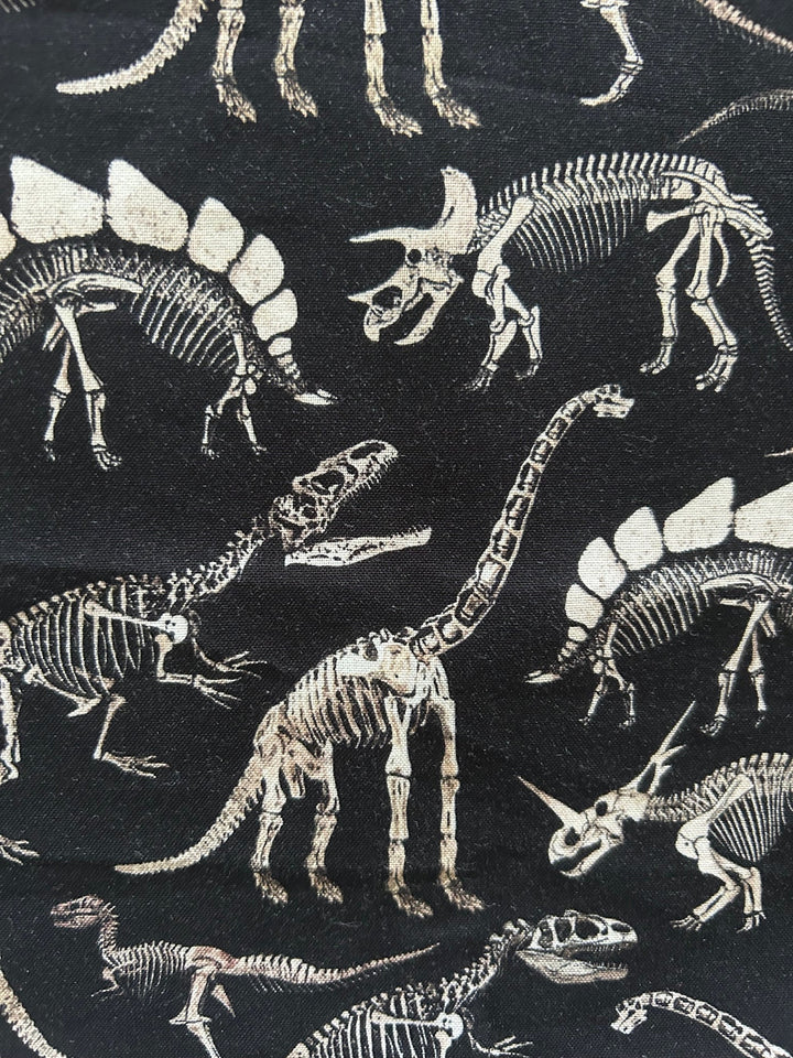 Dino Bones Bow Top - 1X only