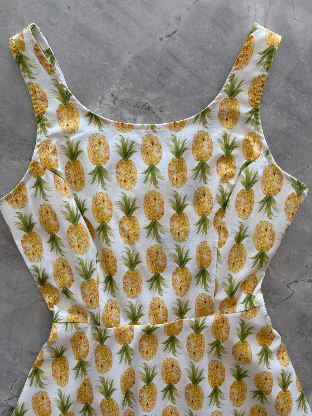 pineapple skater dress Amazon.com: SUABO Yellow Pineapple Girls Short Sleeve Dress Casual A Line Twirly Skater Dresses, 2T: Clothing, Shoes & Jewelry