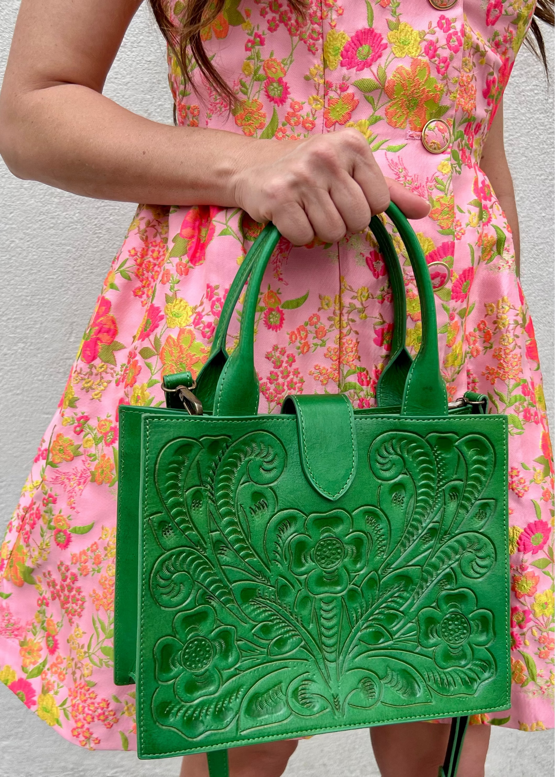 The Mini Tote | Artisan Leather Mini Tote Bag from KADOU Boutique