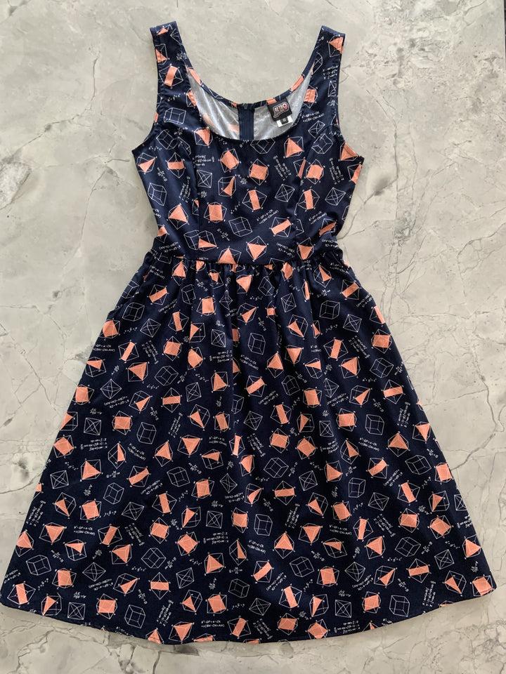 Math Fit &amp; Flare  Dress - XS only, 1 left!