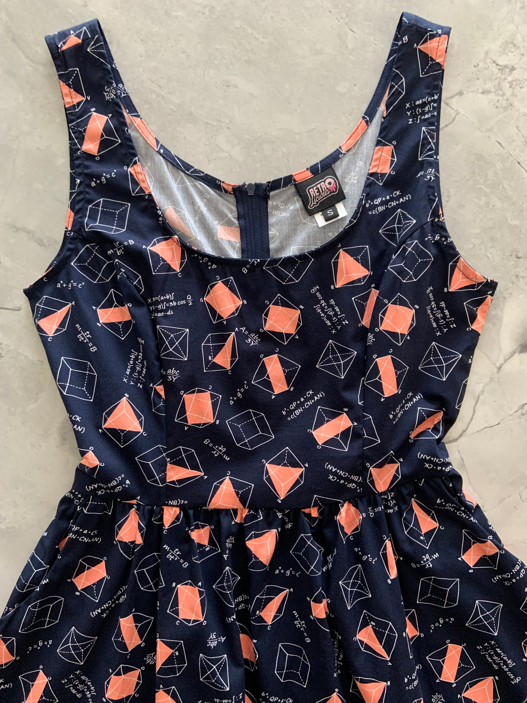 Math Fit &amp; Flare  Dress - XS only, 1 left!