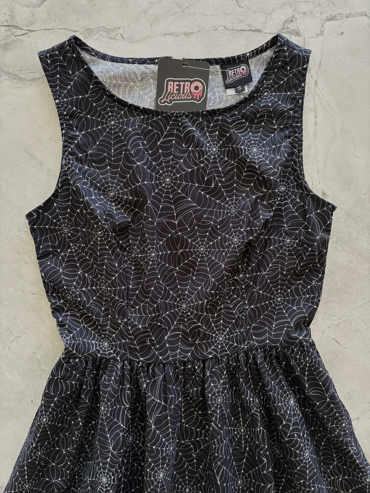 Spiderweb Midi Dress