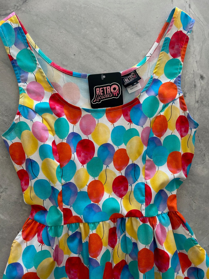 Balloons Fit &amp; Flare Dress - Small only