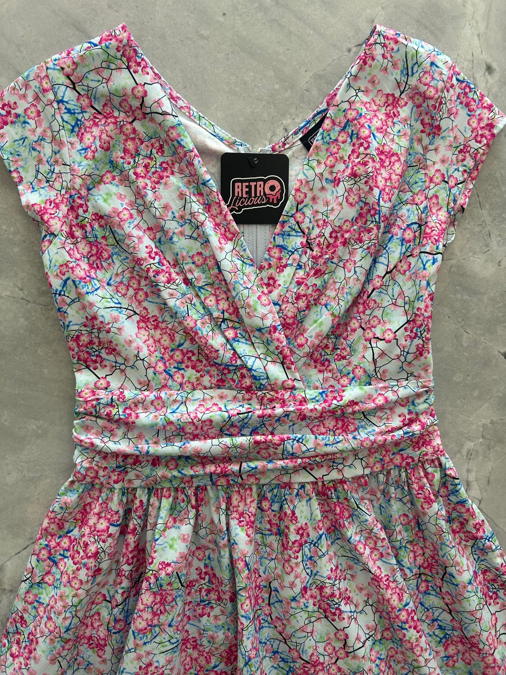 Cherry Blossom Greta Dress from KADOU Boutique