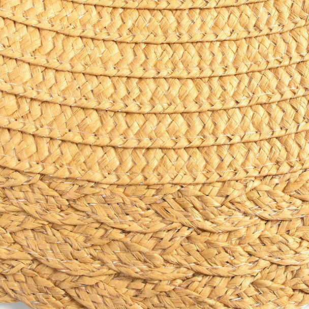Women's Wide Brim Bow Straw Beach Hat