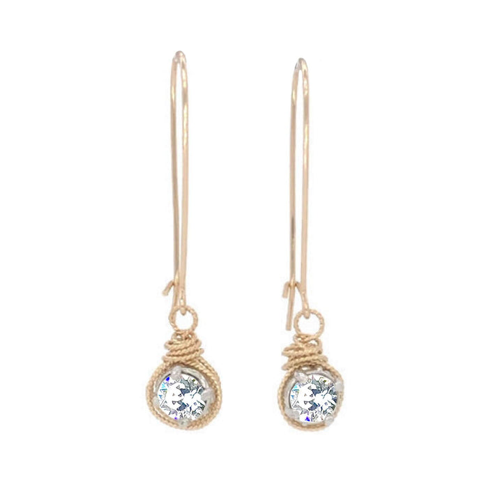 Birthstone Color Earrings