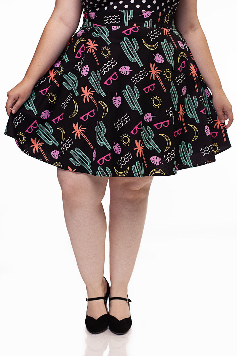 Summer Fun Skater Skirt - Small Only from KADOU Boutique