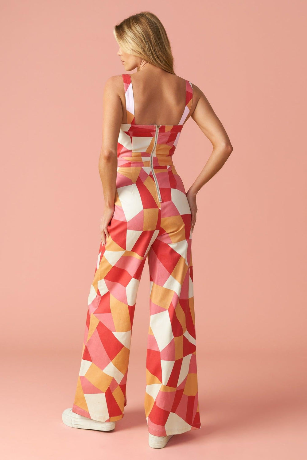 Stating the Obvious Twill Jumpsuit from KADOU Boutique