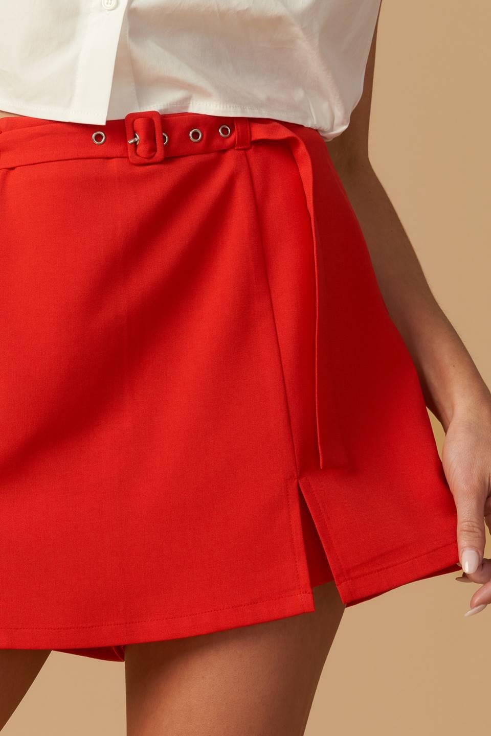 Off to Tomorrow Woven Skort from KADOU Boutique