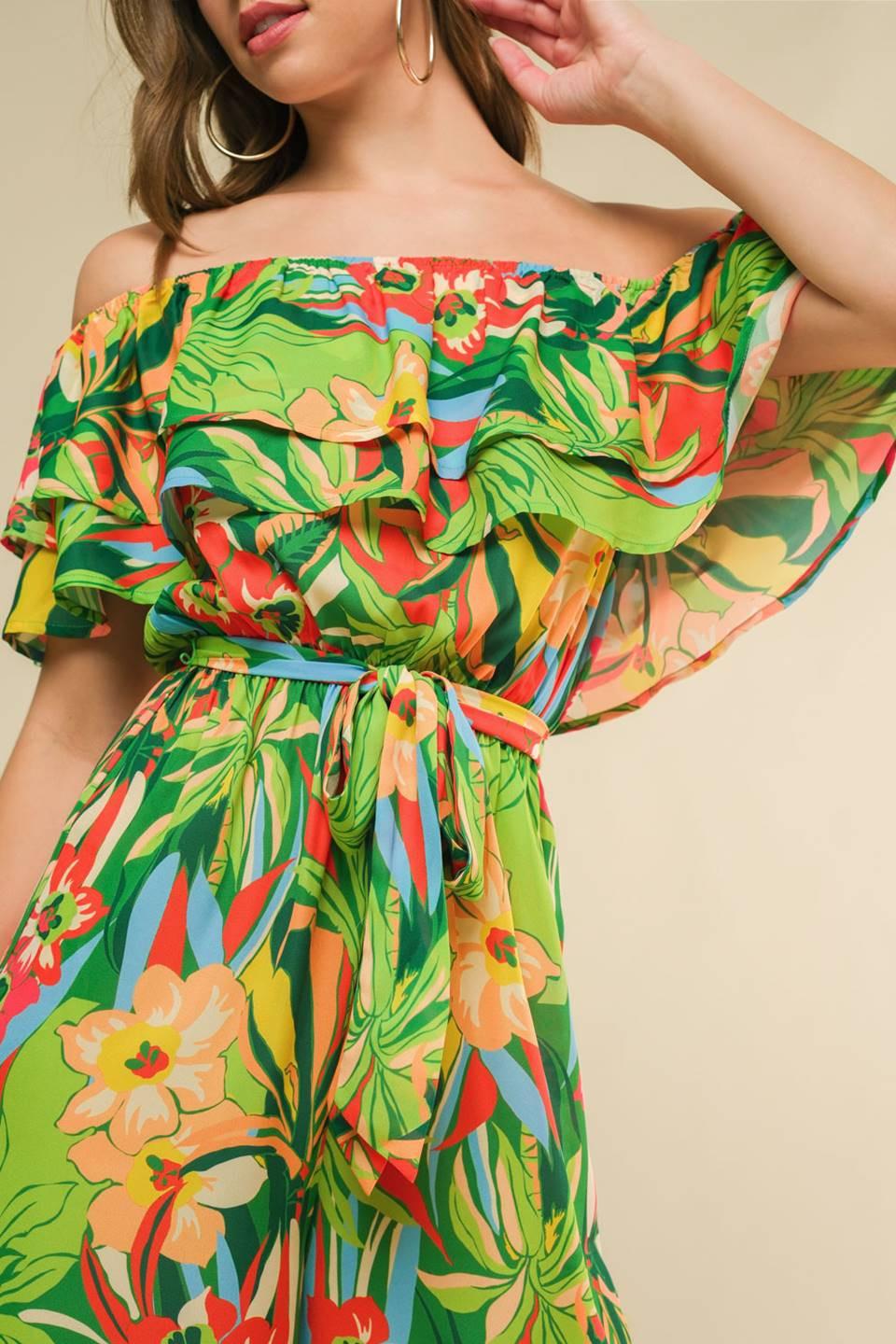 Daring Heart Woven Jumpsuit from KADOU Boutique