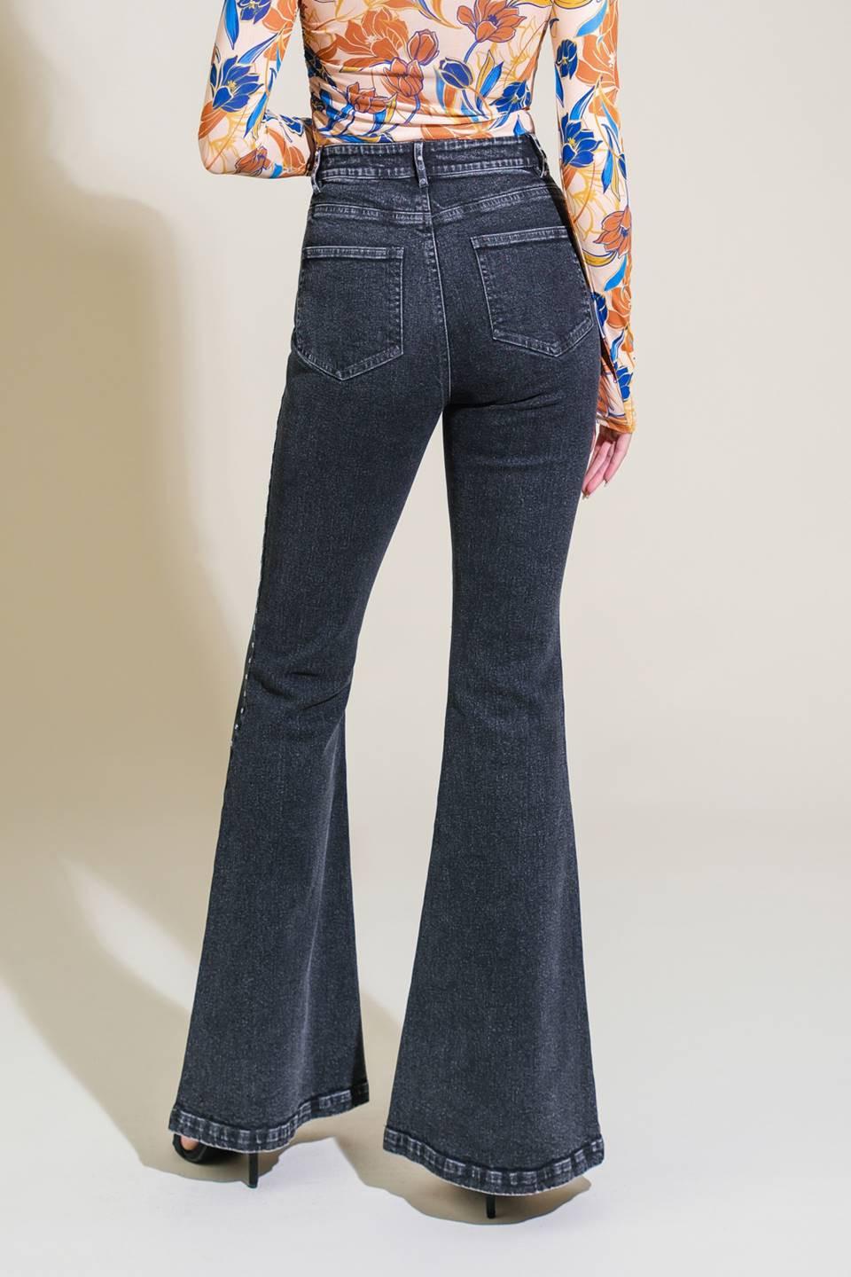 Effortless Ensemble Denim Pants from KADOU Boutique