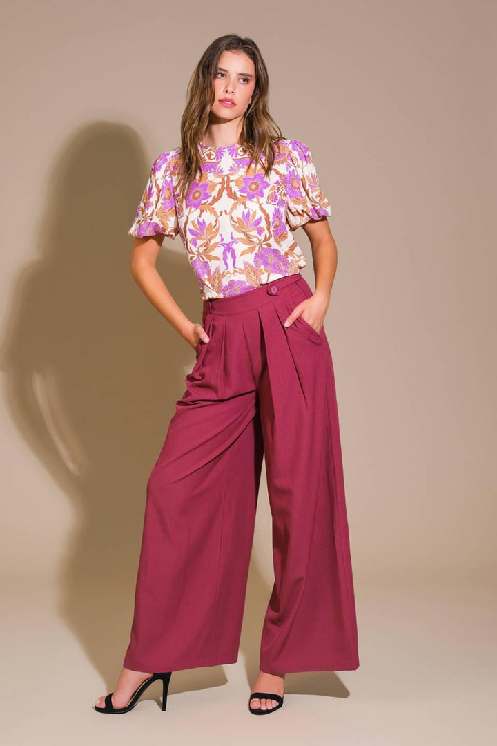 TERRACE VIEWS WOVEN PANTS