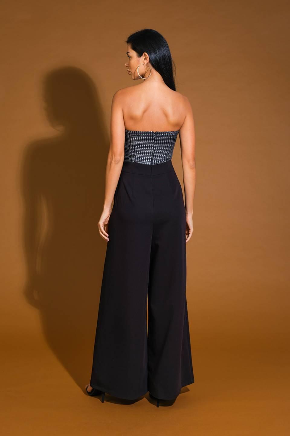 Glimpse of Grace Woven Jumpsuit from KADOU Boutique