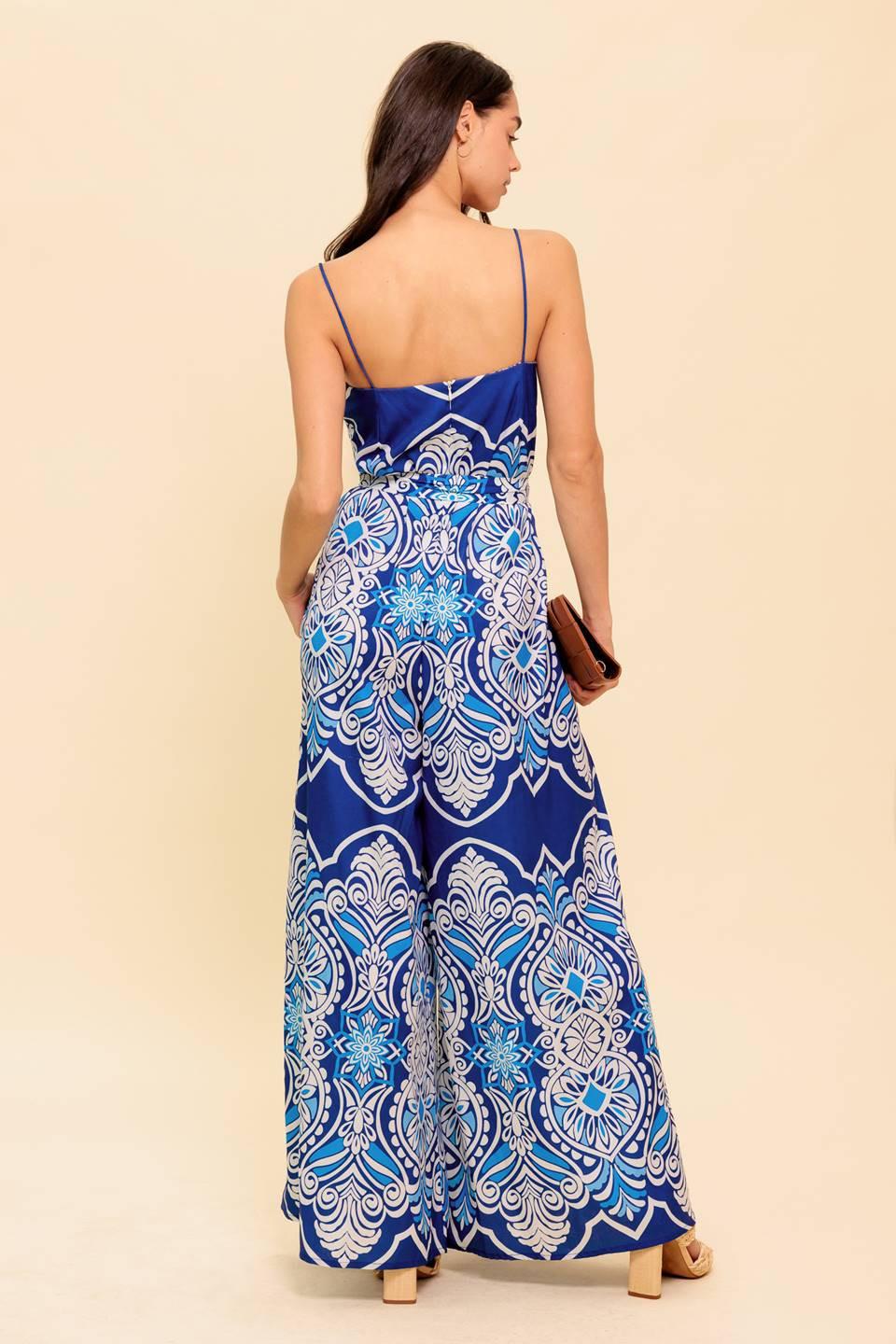 Hit the Breeze Woven Jumpsuit from KADOU Boutique
