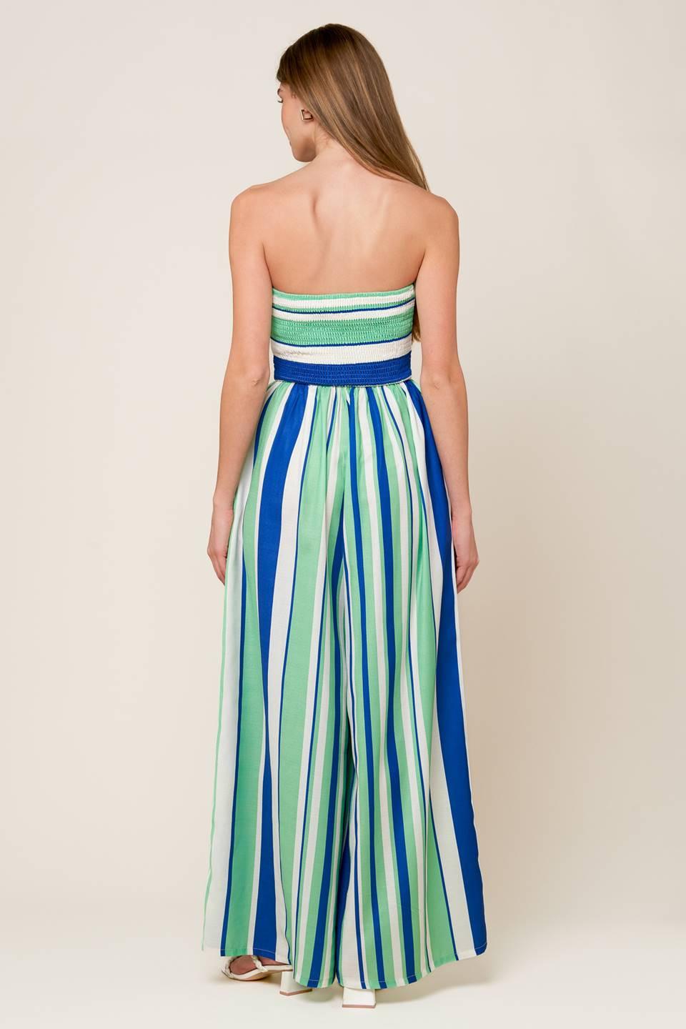 Riverside Sips Woven Jumpsuit from KADOU Boutique