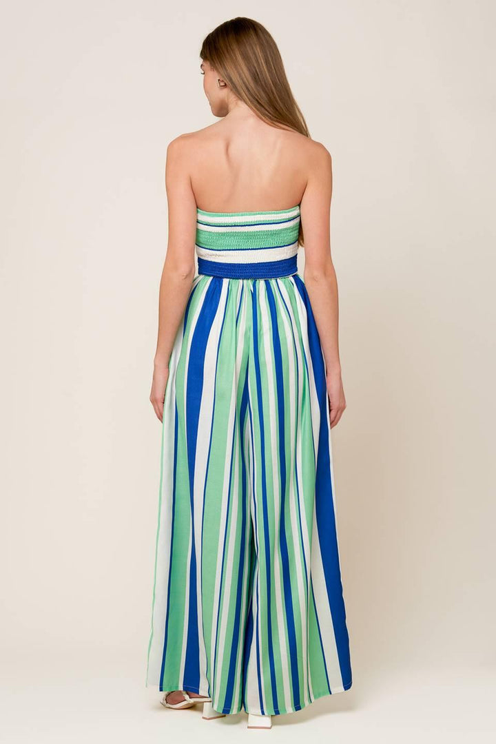 Riverside Sips Woven Jumpsuit from KADOU Boutique