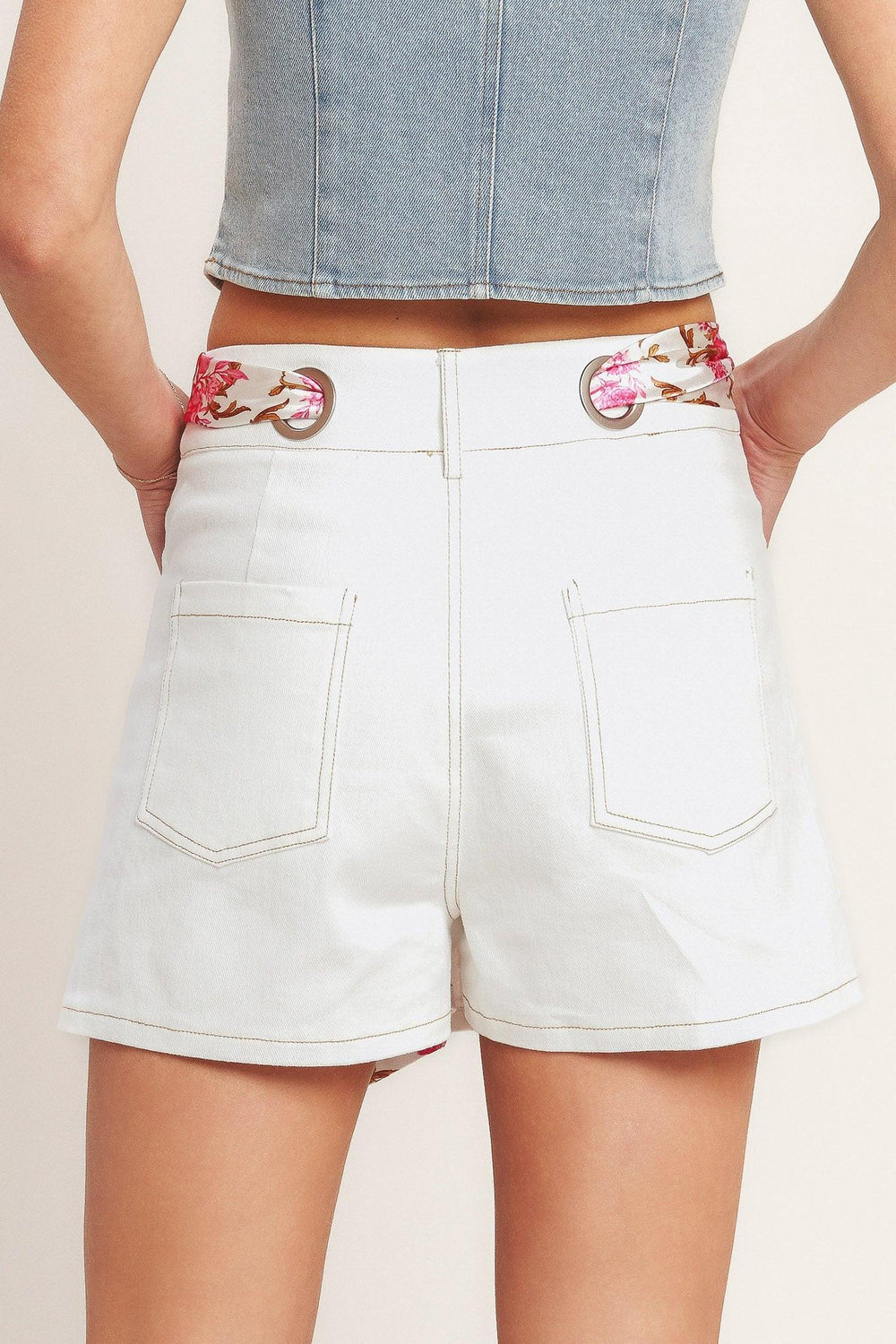 Versatile Separate Woven Skort from KADOU Boutique