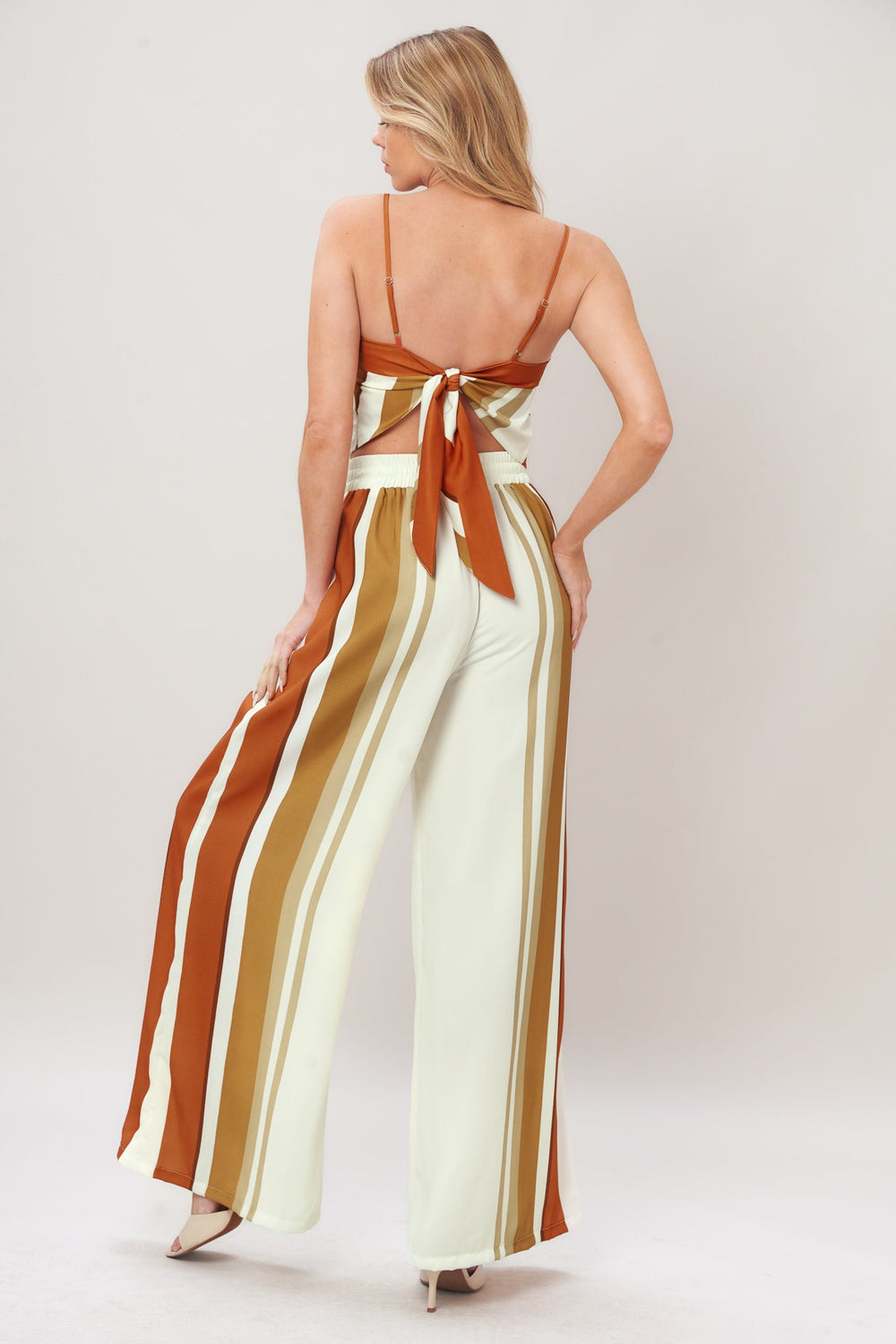 Golden Horizon Woven Pants from KADOU Boutique