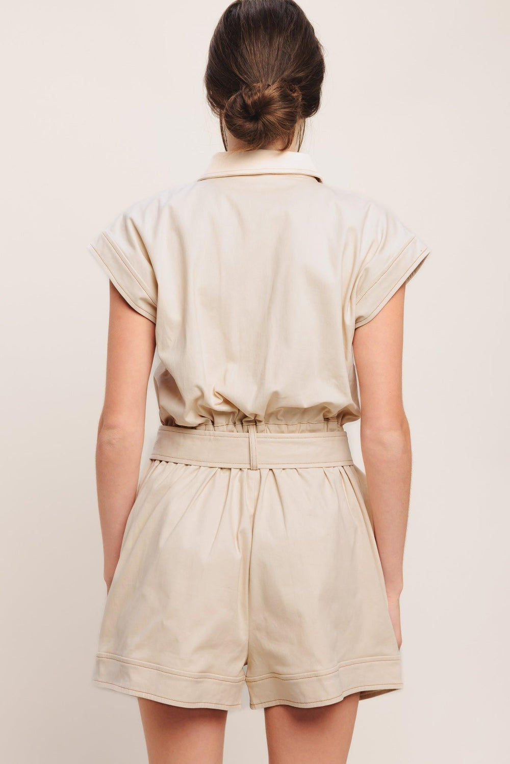 Everyday Utility Woven Romper from KADOU Boutique