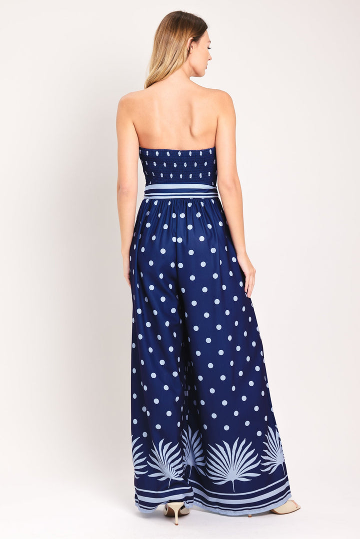 Coastal Sway Woven Jumpsuit from KADOU Boutique