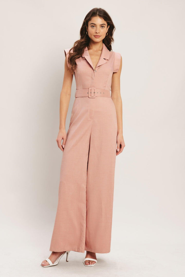 City Icon Woven Jumpsuit from KADOU Boutique