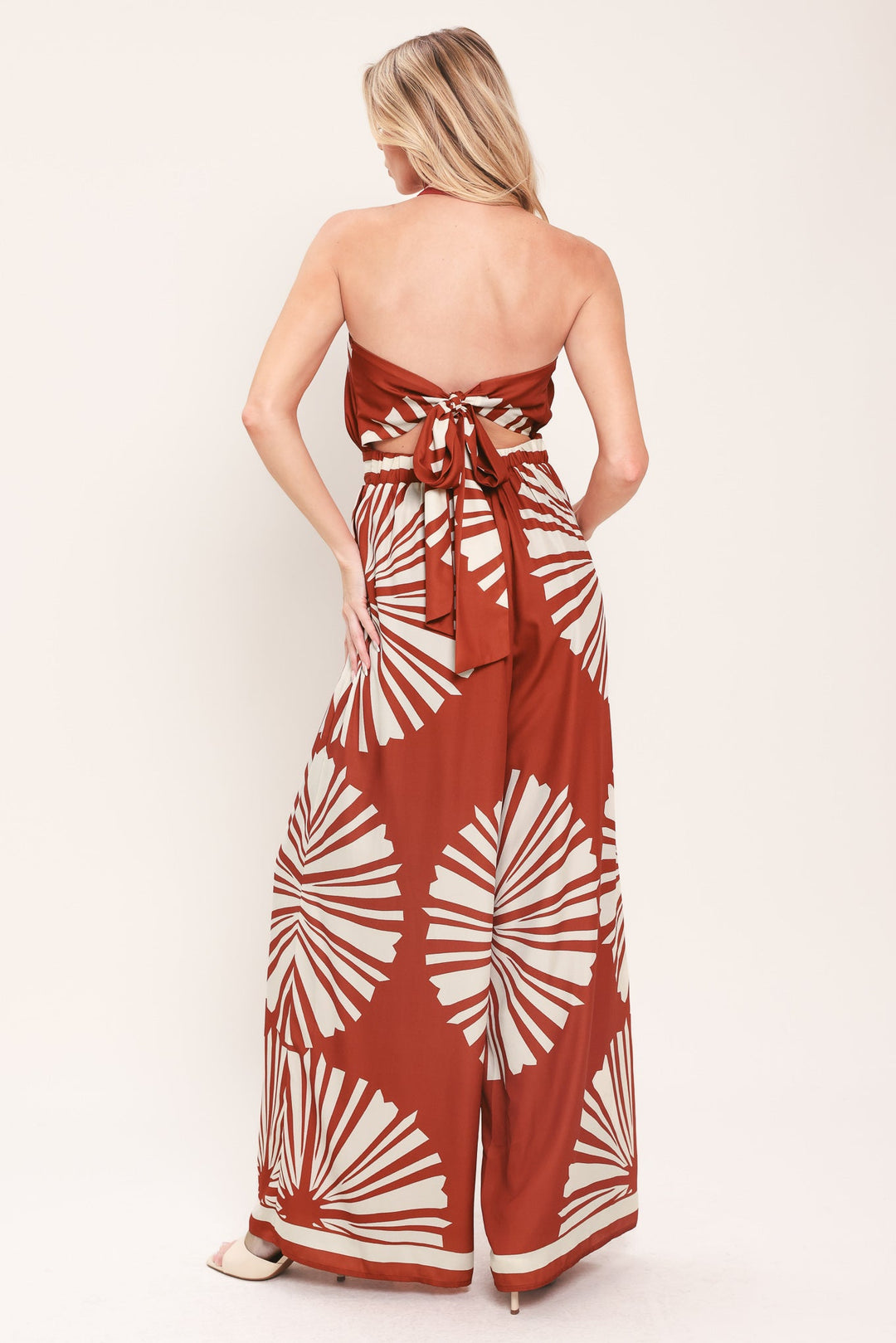 Summer Radiance Woven Jumpsuit from KADOU Boutique