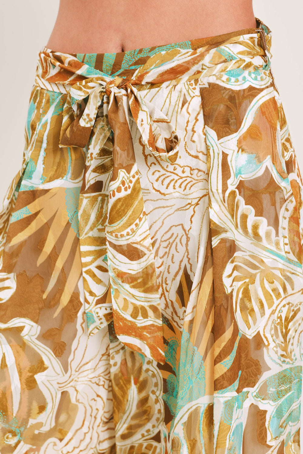 Golden Shores Flow Woven Pants from KADOU Boutique