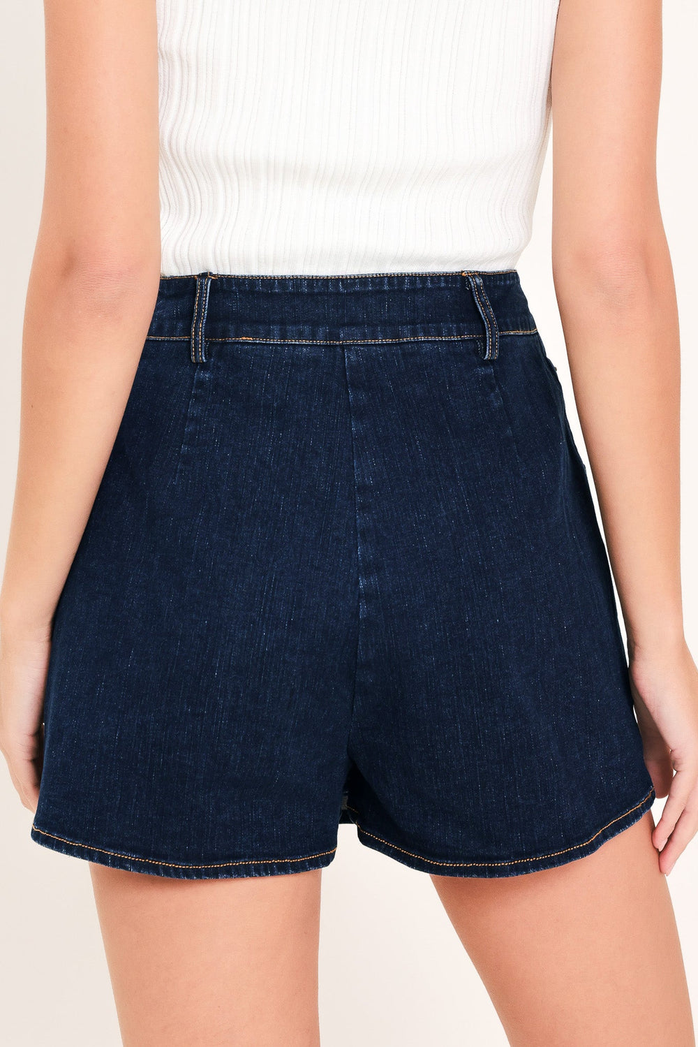 Everyday Indigo Denim Skort from KADOU Boutique