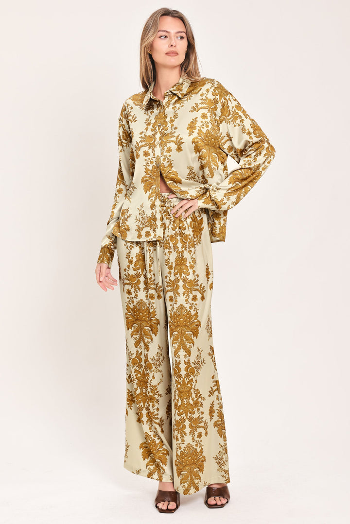 BAROQUE SUNSHINE WANDER WOVEN PANTS