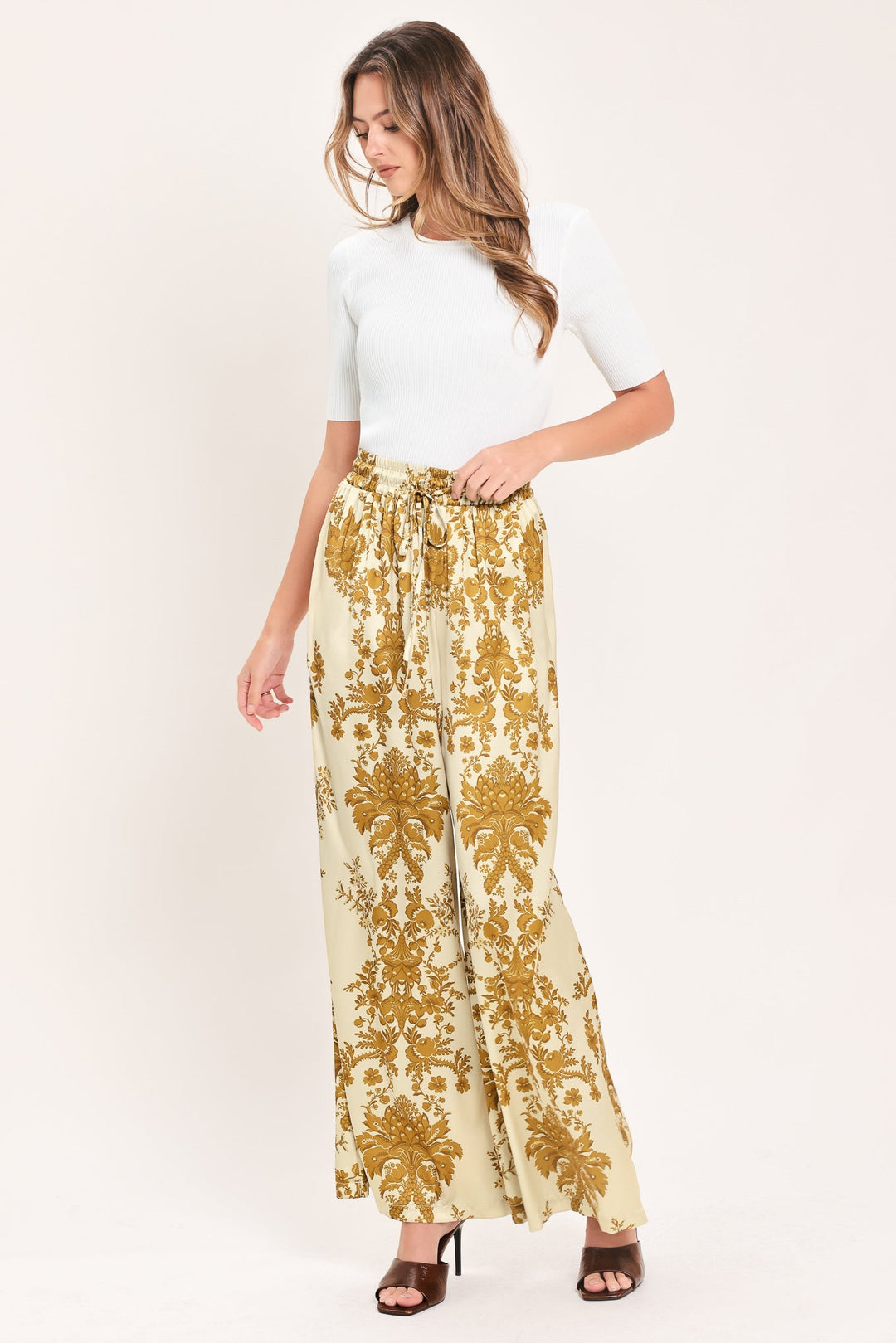 BAROQUE SUNSHINE WANDER WOVEN PANTS