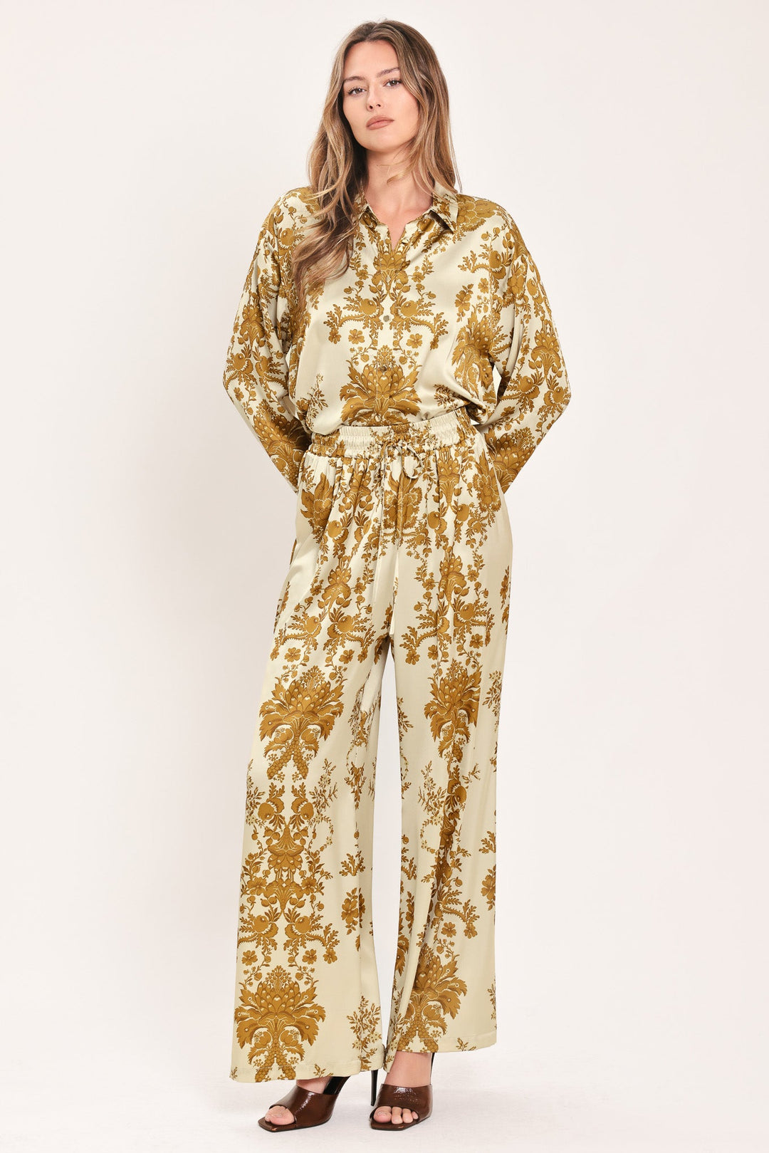 BAROQUE SUNSHINE WANDER WOVEN PANTS