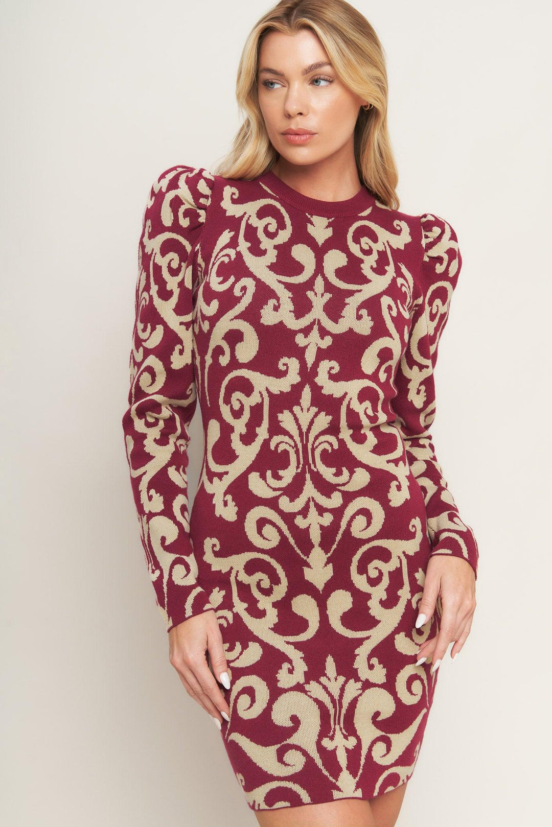 Bask in Love Sweater Mini Dress from KADOU Boutique