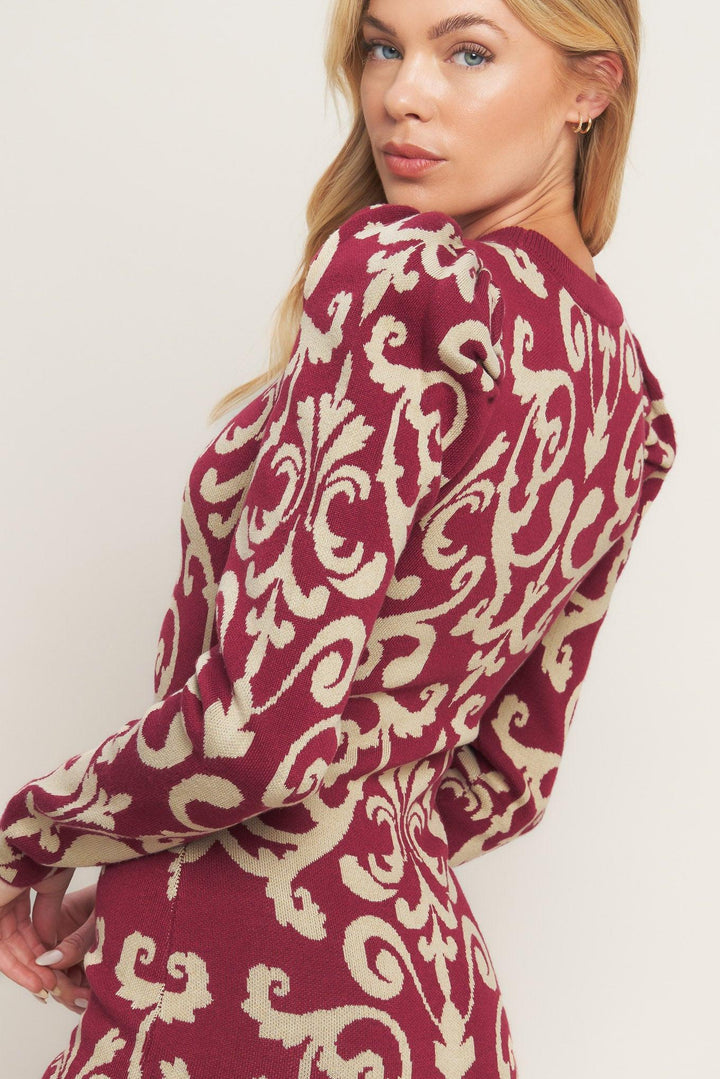 Bask in Love Sweater Mini Dress from KADOU Boutique