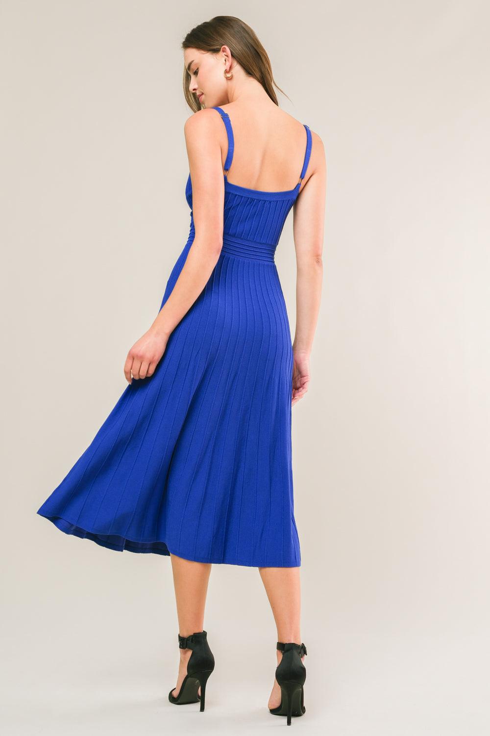 Breezy Walks Knit Midi Dress from KADOU Boutique