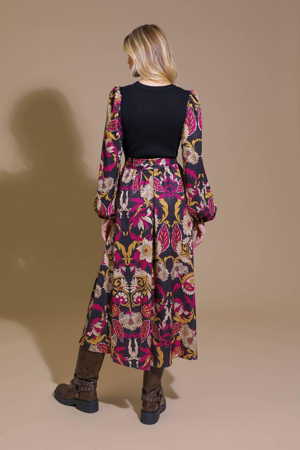 Crushing On Cozy Woven Midi Dress from KADOU Boutique