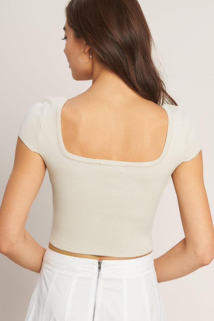 Effortless Fit Sweater Knit Top from KADOU Boutique