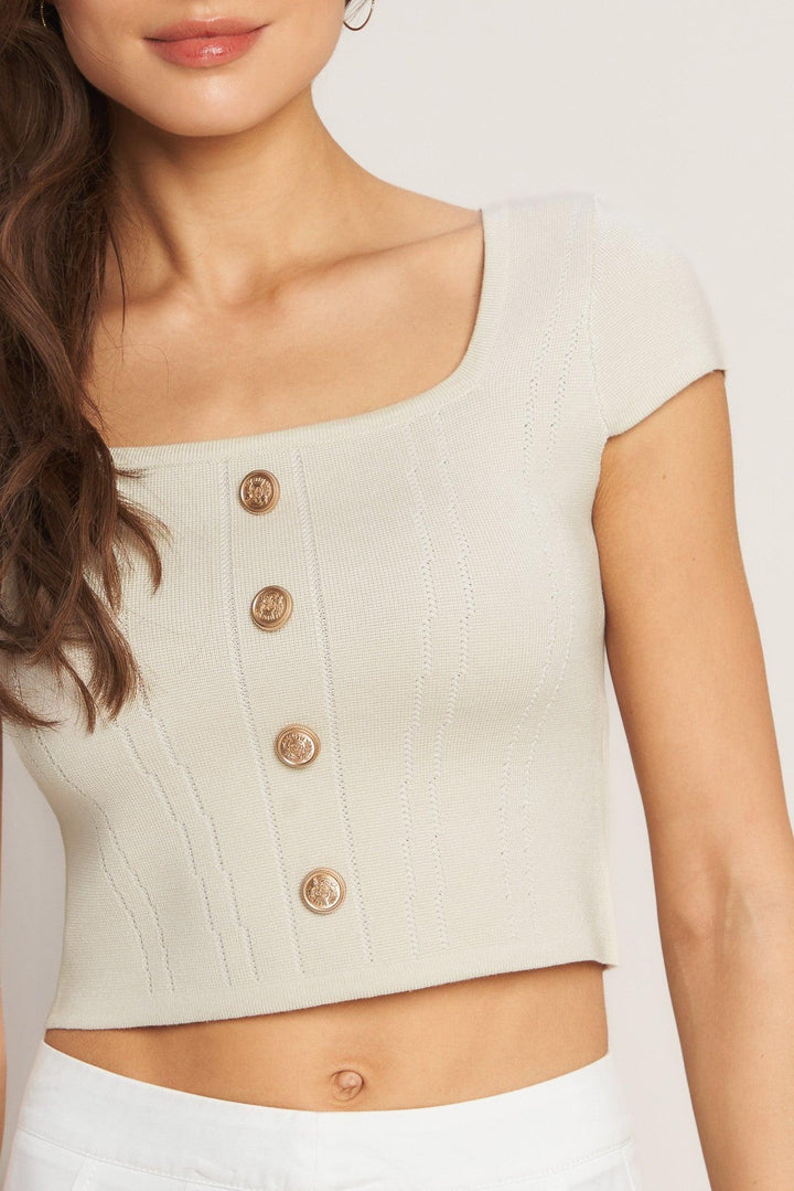 Effortless Fit Sweater Knit Top from KADOU Boutique