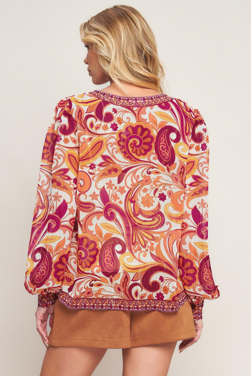 Never Wanna Leave Woven Top from KADOU Boutique