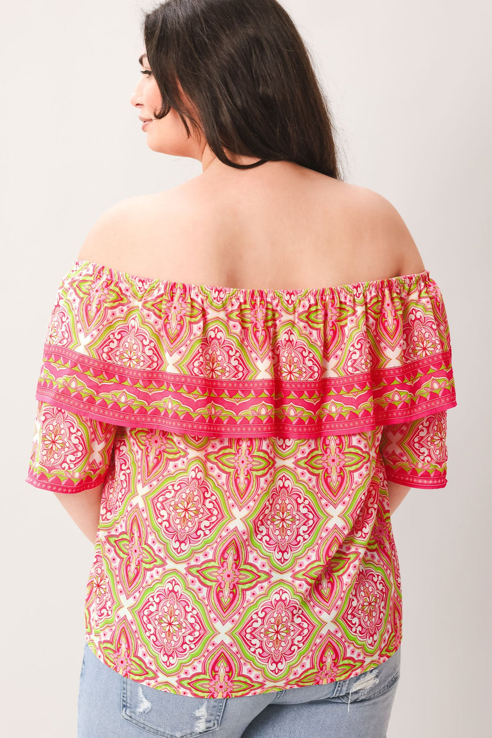 Spread Cheer Woven Top from KADOU Boutique