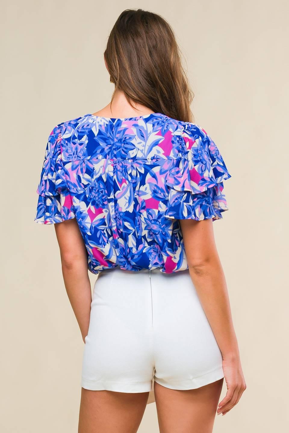 Promise of Love Woven Top from KADOU Boutique