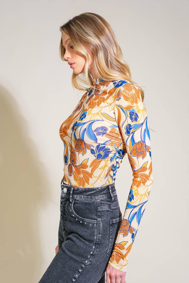 MERMAID COVE MESH TOP