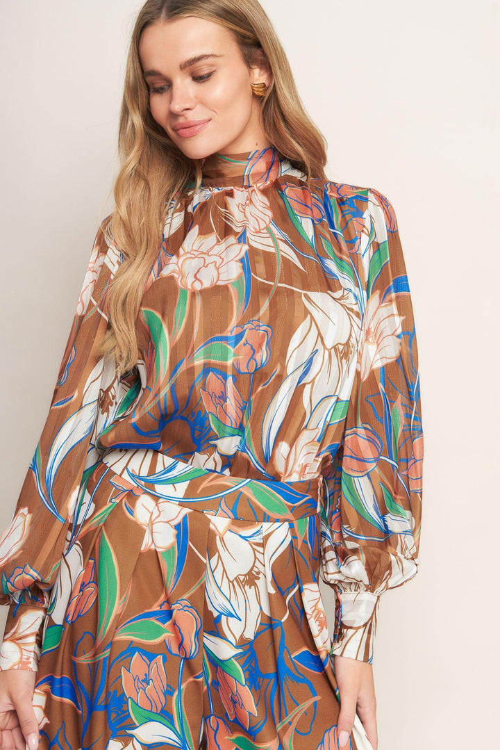 FOREVER BE WOVEN TOP