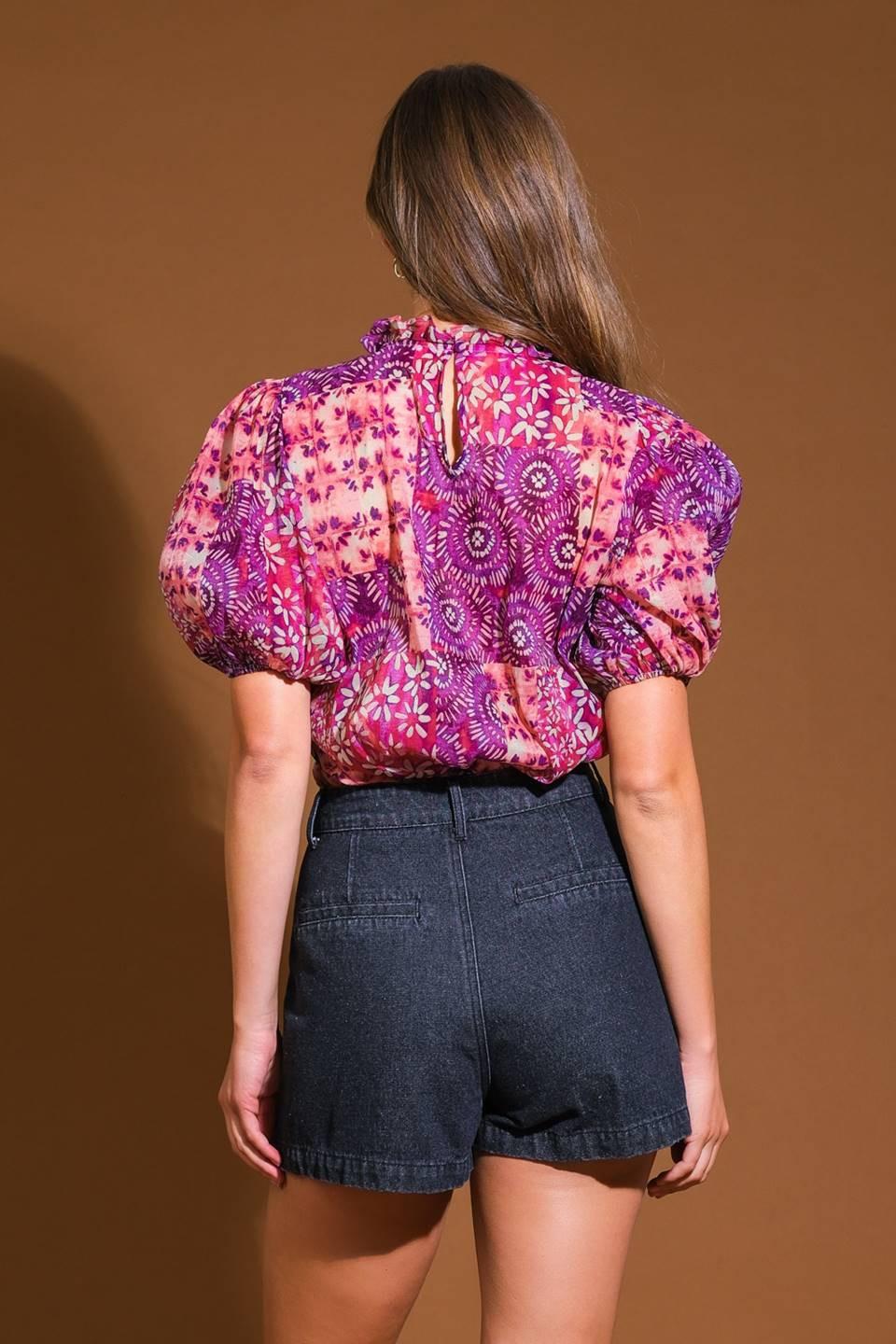 Special Moment Woven Top from KADOU Boutique