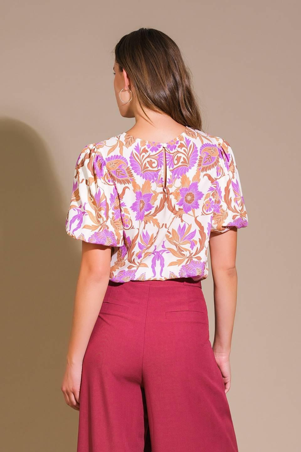 Romantic Whims Woven Top from KADOU Boutique